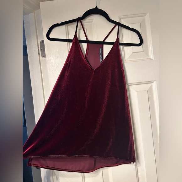 Abercrombie & Fitch Velvet Tank Top - Picture 4 of 4